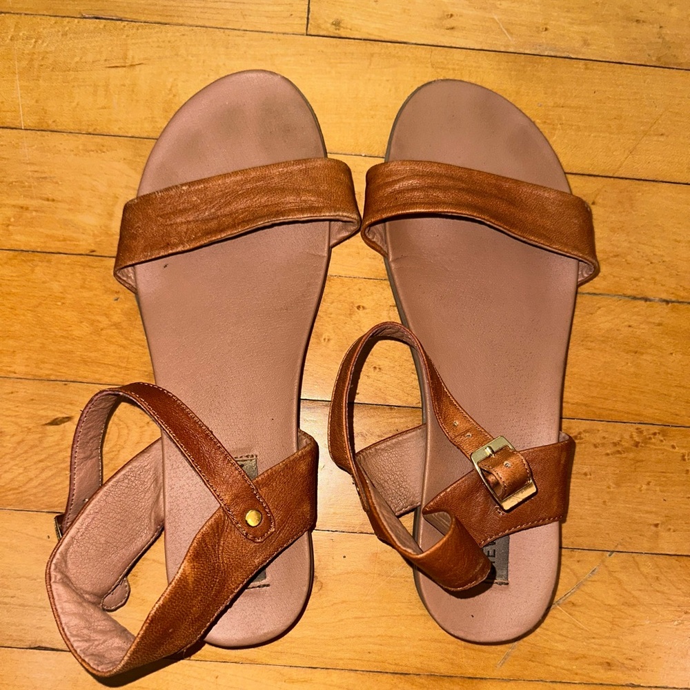 Brown Leather Sandals